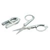 Folding Scissors, 3-1/2" (2â€ folded), Stainless Steel