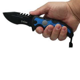 Military Medallion 8.5" Rescue Knife (model: Army)