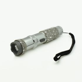RhineStun 75,000,000* Stun Flashlight (Color: silver)