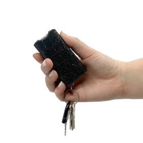 Streetwise Rhinestun Keychain Stun Gun (Color: Pink)